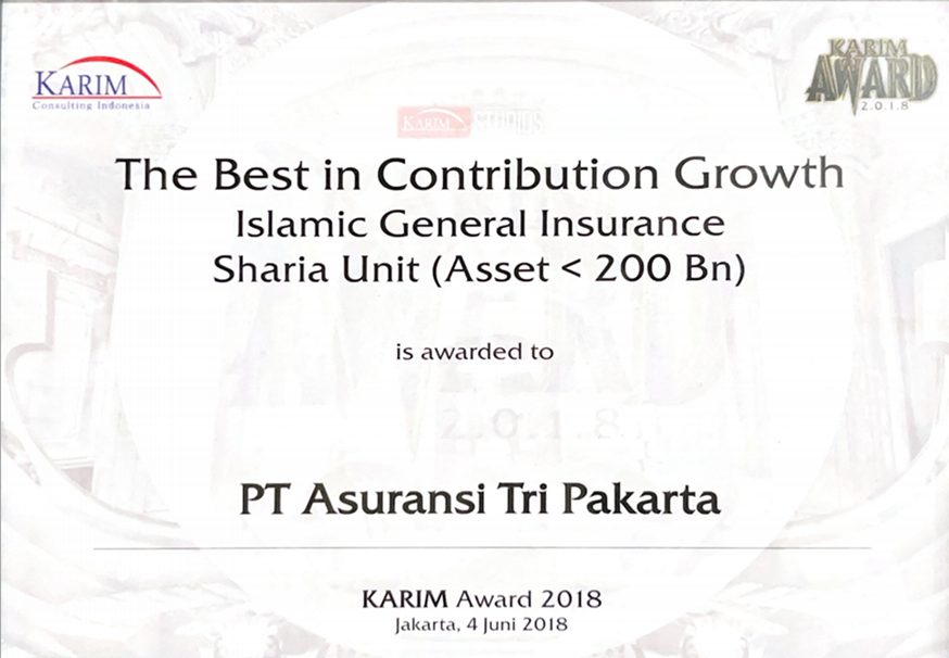 The Best In Contribution Growth Islamic General Insurance 2018