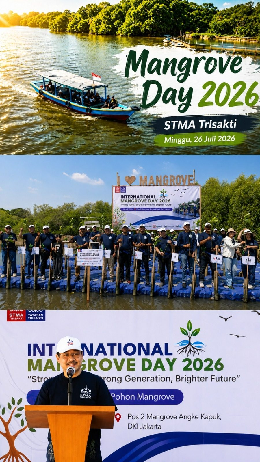 Merawat Bumi, Melindungi Masa Depan: Sinergi Hijau dalam Peringatan International Mangrove Day 2026